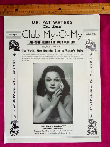 Vintage 1960s program new - 1960s,