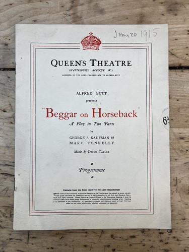 1925 beggar horseback - 1925,