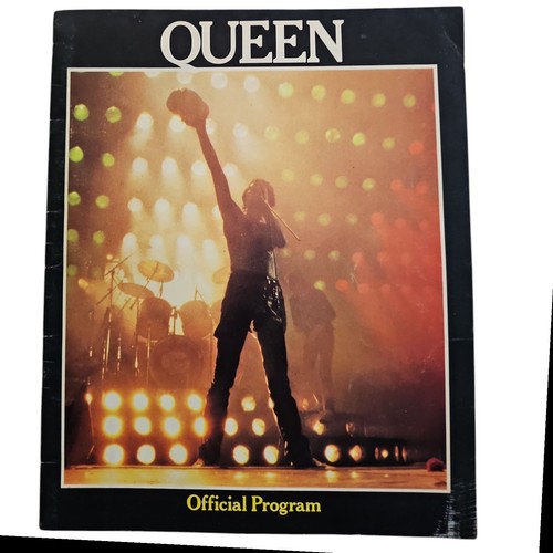 Queen official concert program - queen,