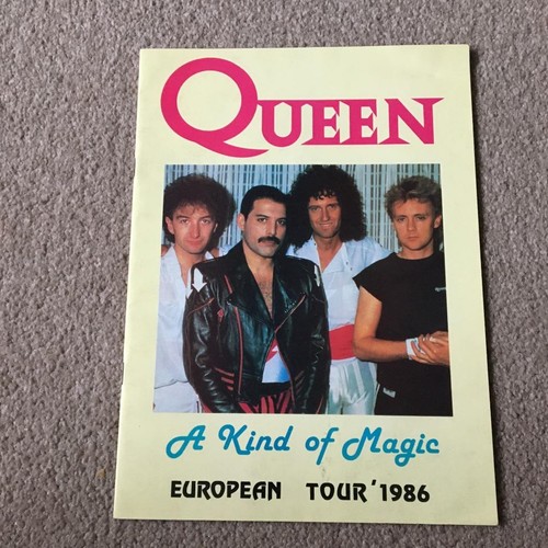 Queen tour programme kind - ,