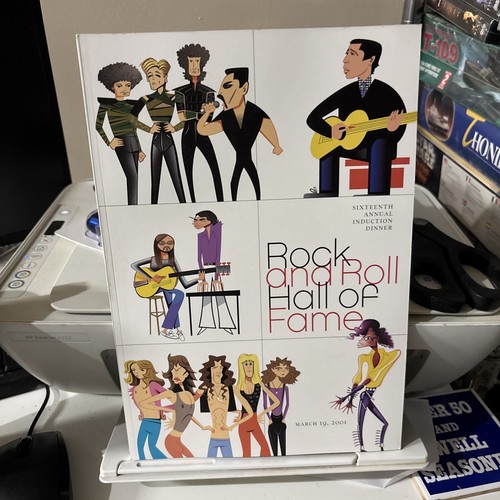 Rock hall induction program - rock,